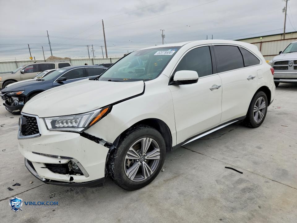 2019 ACURA MDX – Lot 52078686 auction photo