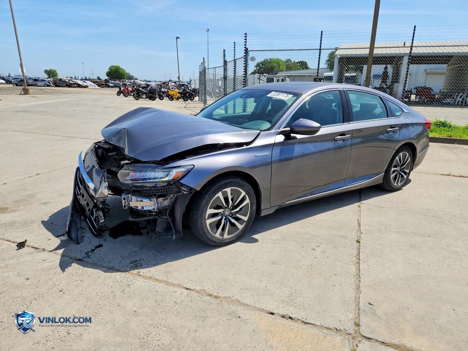 2021 HONDA ACCORD HYBRID EX – Lot 52081176 auction photo