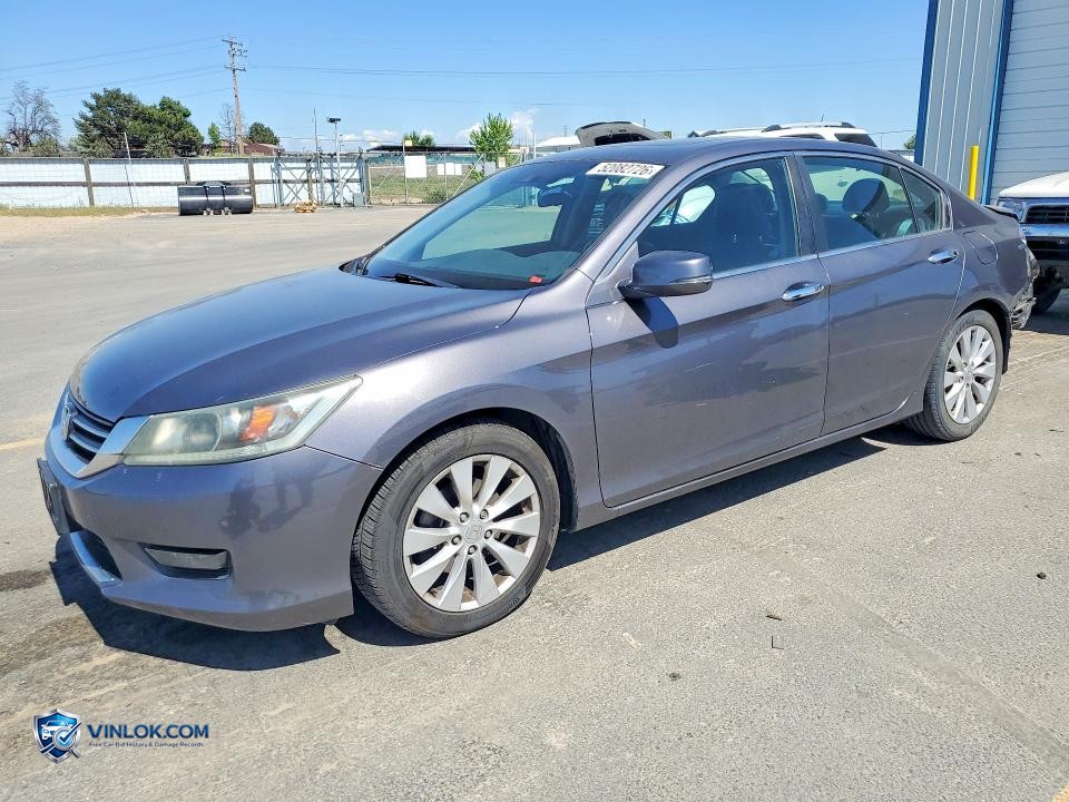 2014 HONDA ACCORD EXL – Lot 52082726 auction photo
