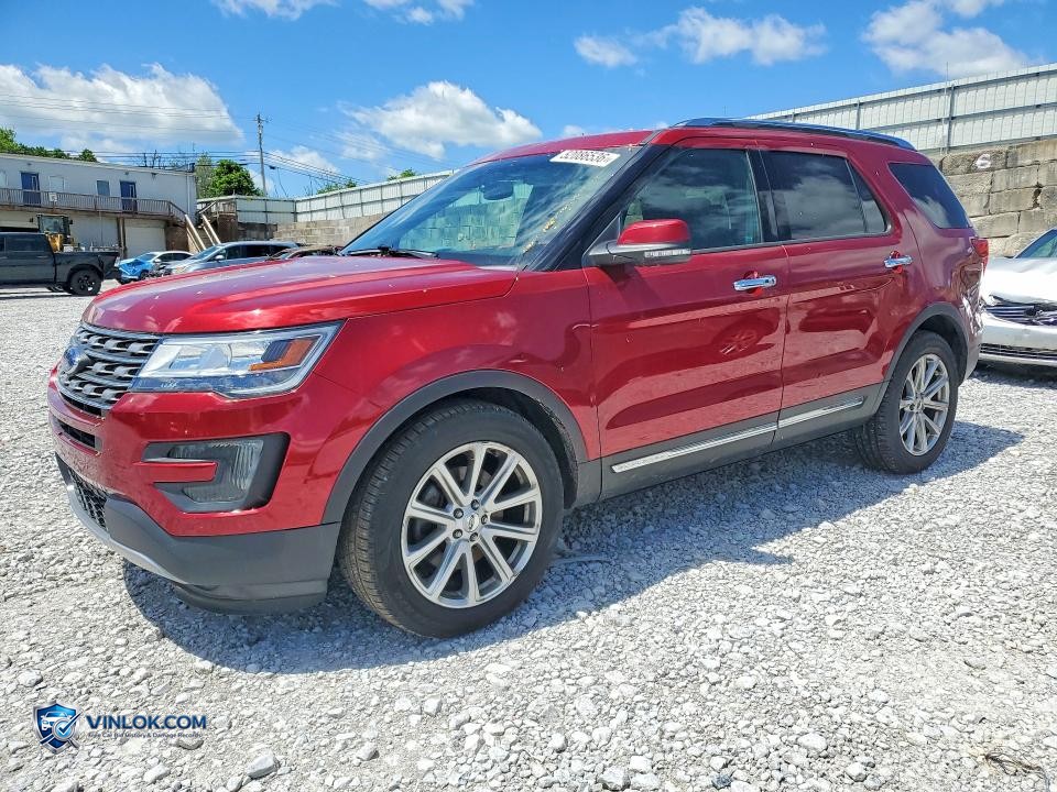2016 FORD EXPLORER LIMITED – Lot 52086536 auction photo