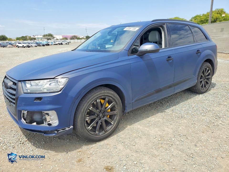 2018 AUDI Q7 BASE – Lot 52087706 auction photo