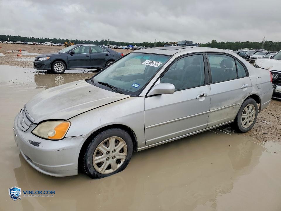 2003 HONDA CIVIC EX – Lot 52087736 auction photo