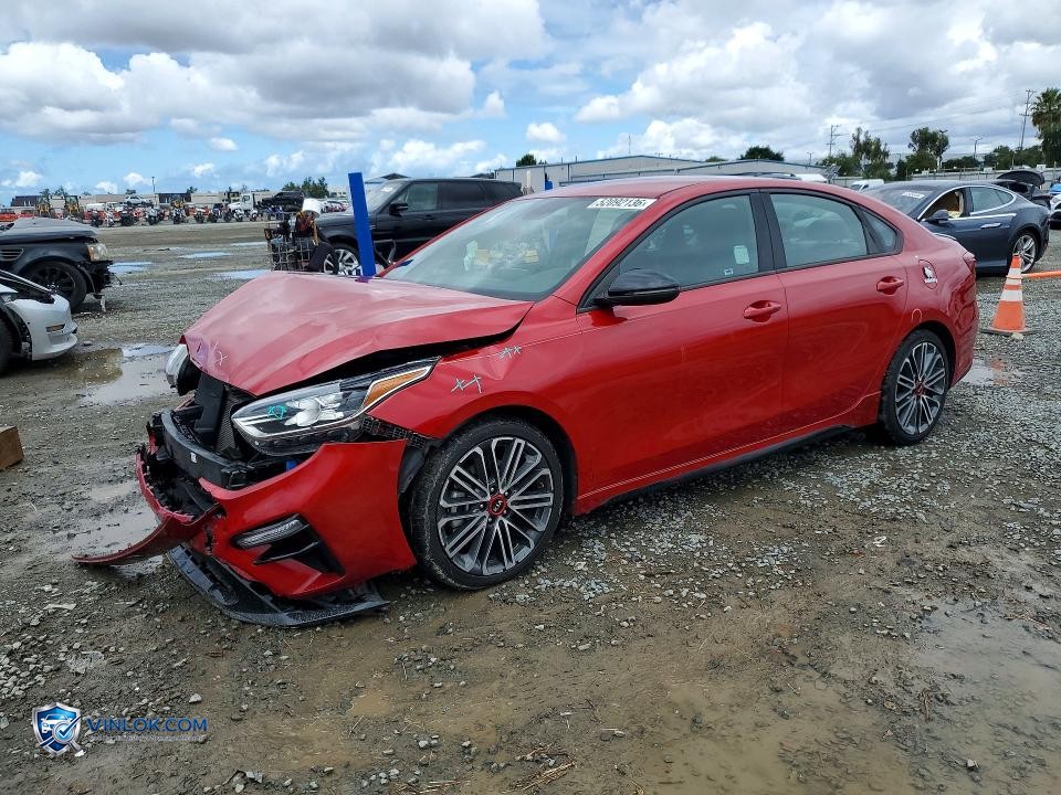 2021 KIA FORTE GT – Lot 52092136 auction photo