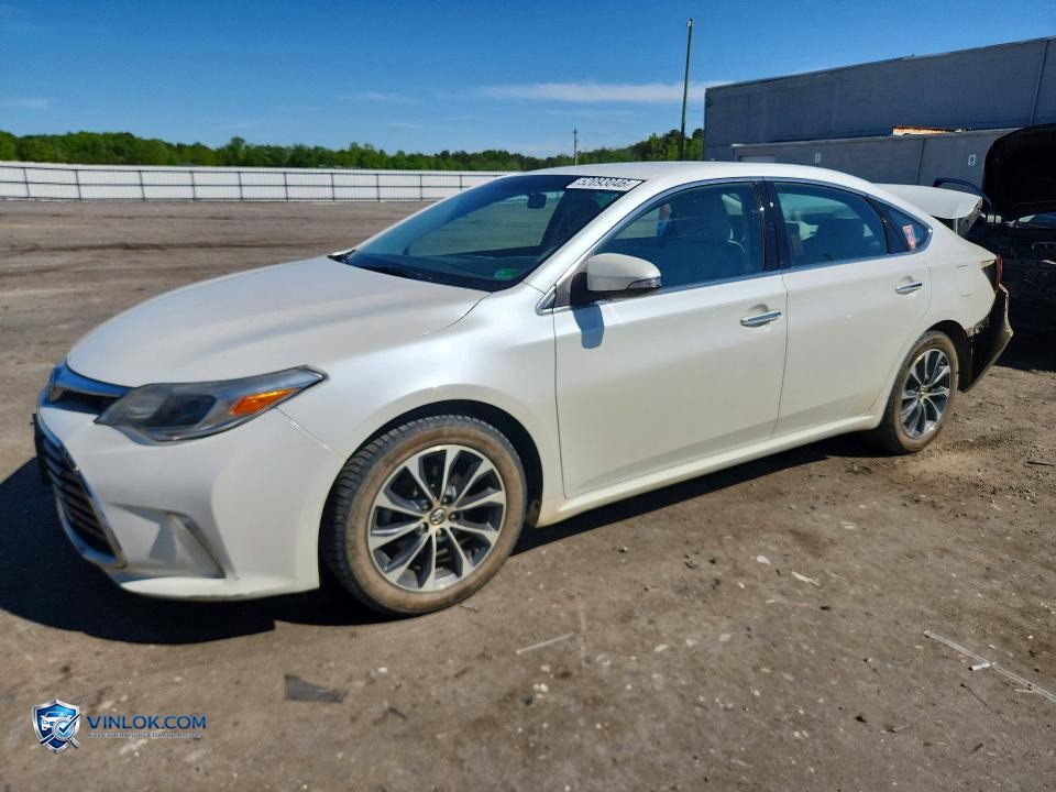 2016 TOYOTA AVALON XLE – Lot 52093046 auction photo