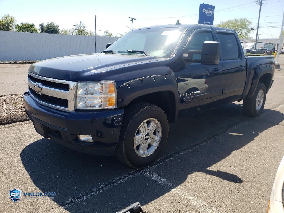 2007 CHEVROLET SILVERADO K1500 CREW CAB – Lot 52093146 auction photo
