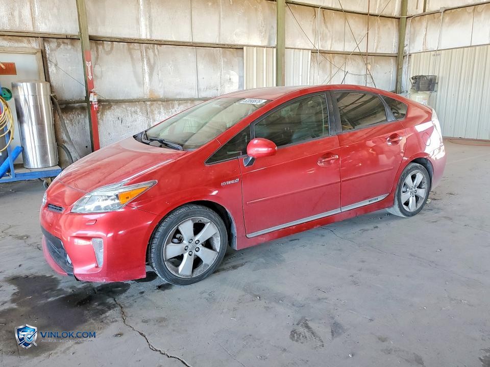 2013 TOYOTA PRIUS FIVE – Lot 52098676 auction photo