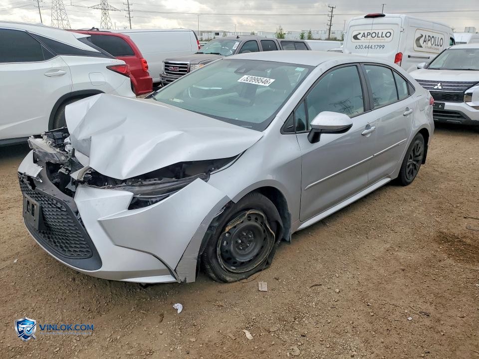 2022 TOYOTA COROLLA LE – Lot 52099546 auction photo