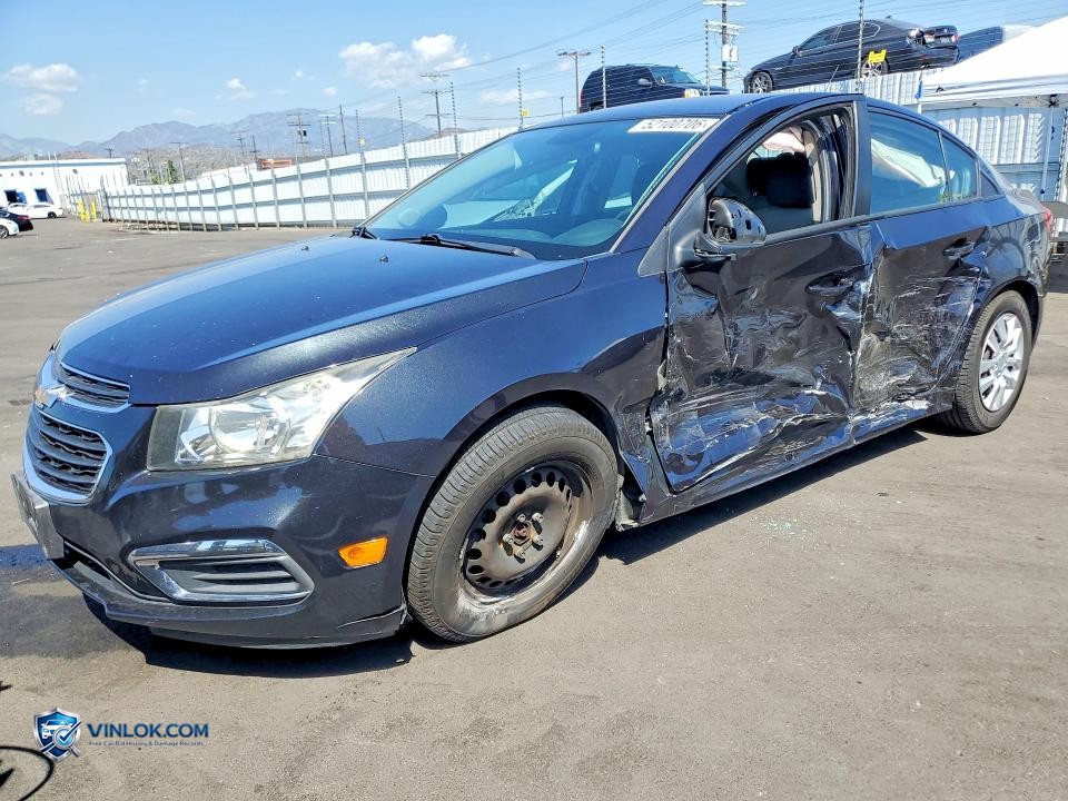 2016 CHEVROLET CRUZE LIMITED LS – Lot 52100706 auction photo