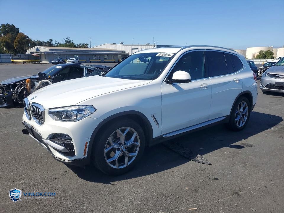 2021 BMW X3 SDRIVE30I – Lot 52100976 auction photo