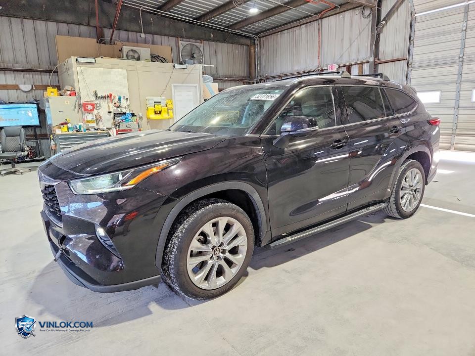 2020 TOYOTA HIGHLANDER LIMITED – Lot 52101956 auction photo