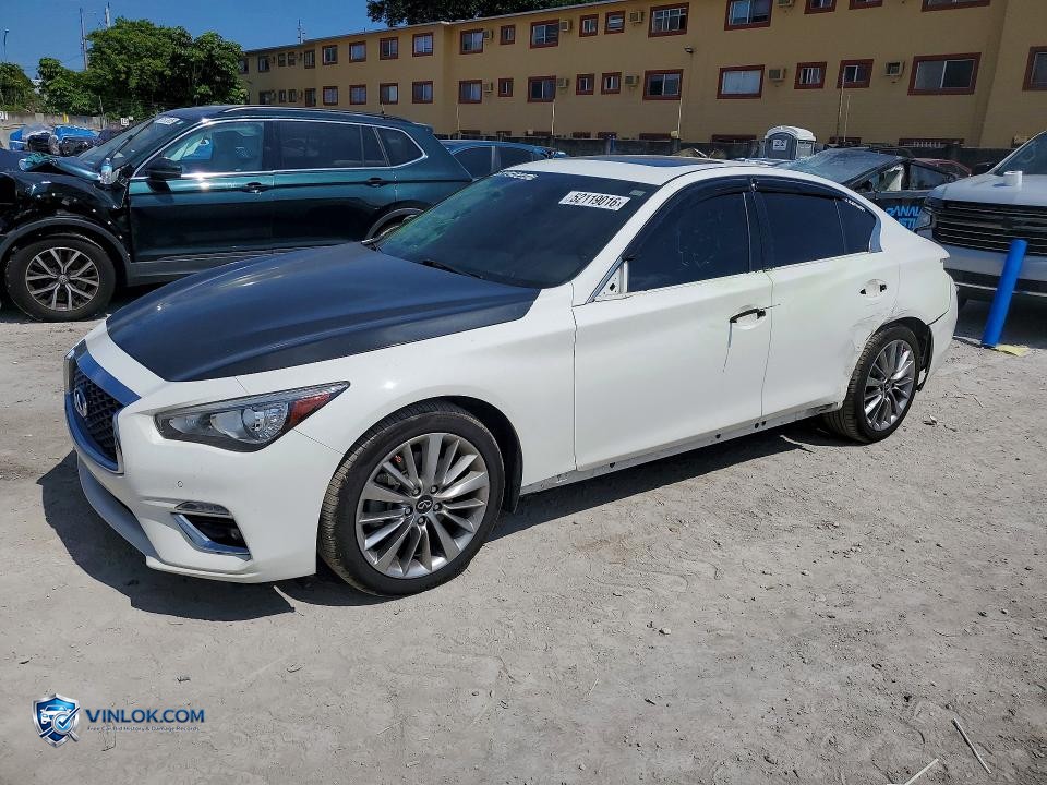 2021 INFINITI Q50 LUXE – Lot 52119016 auction photo