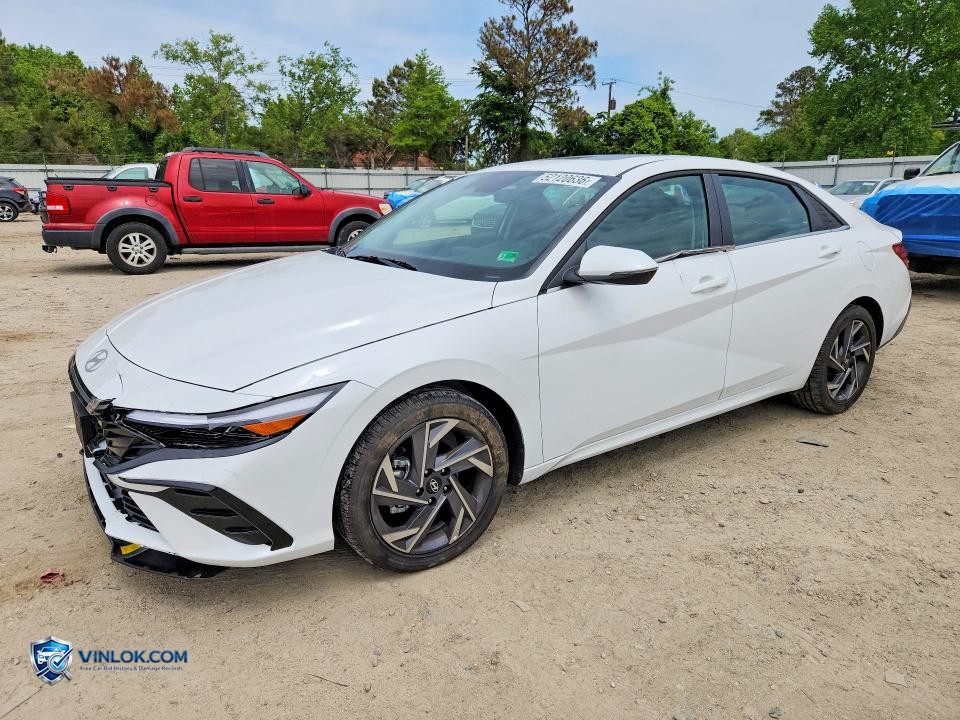 2025 HYUNDAI ELANTRA LIMITED – Lot 52120636 auction photo