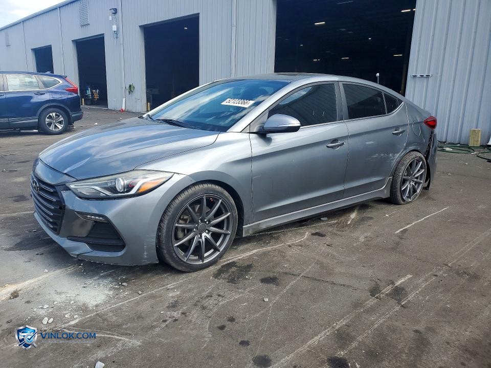2018 HYUNDAI ELANTRA SPORT – Lot 52123366 auction photo