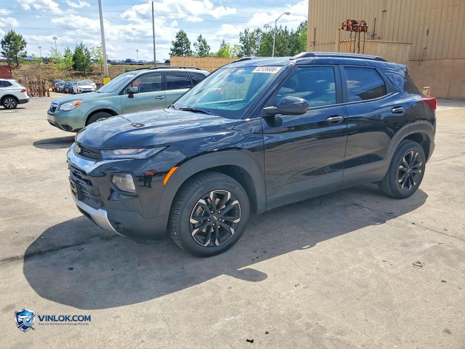 2022 CHEVROLET TRAILBLAZER LT – Lot 52126606 auction photo
