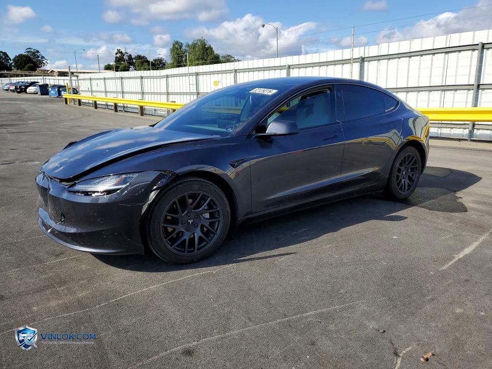 2024 TESLA MODEL 3 – Lot 52129276 auction photo
