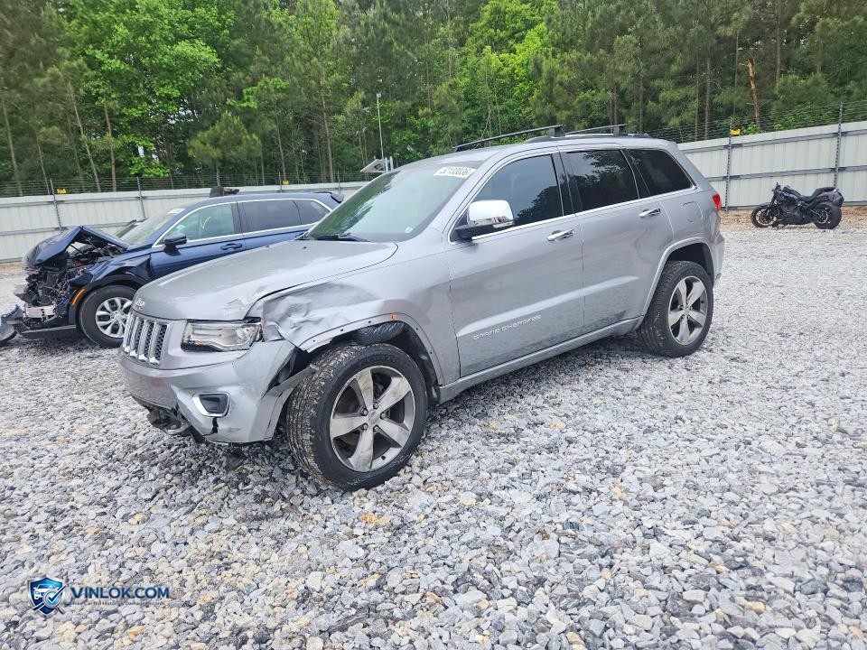 2014 JEEP GRAND CHEROKEE OVERLAND – Lot 52133036 auction photo