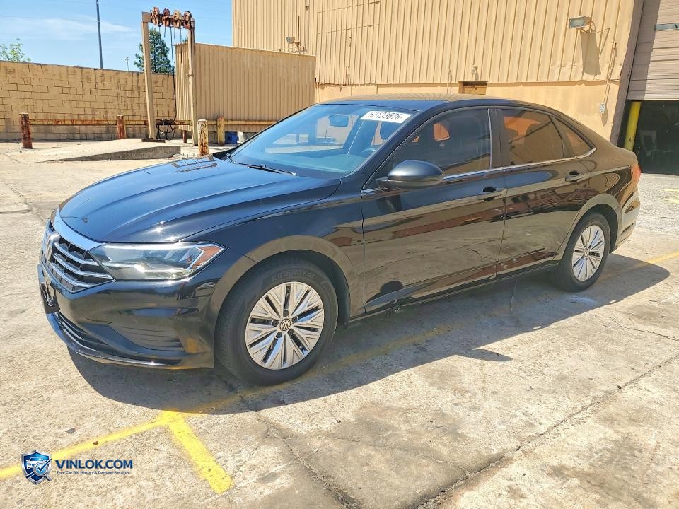 2019 VOLKSWAGEN JETTA 4D 1.4T E-LINE – Lot 52133676 auction photo