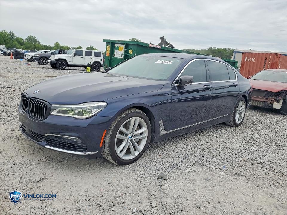 2016 BMW 750 XI – Lot 52136676 auction photo