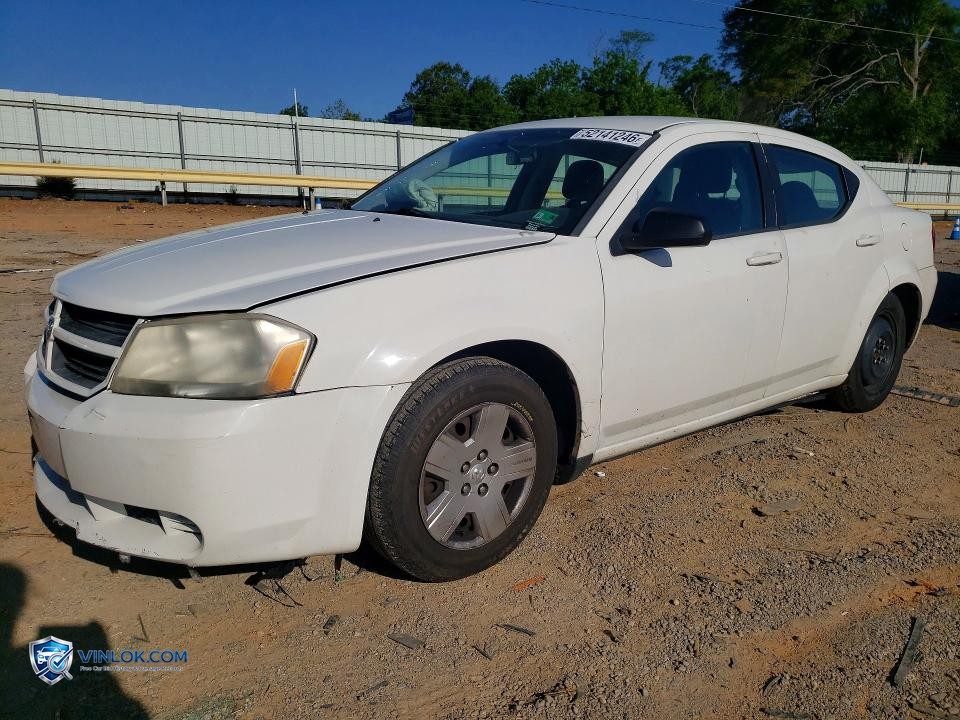 2010 DODGE AVENGER SXT – Lot 52141246 auction photo