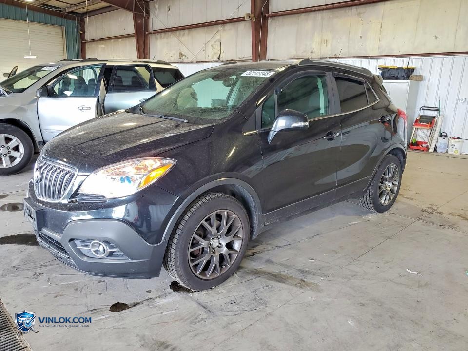 2016 BUICK ENCORE SPORT TOURING – Lot 52142246 auction photo