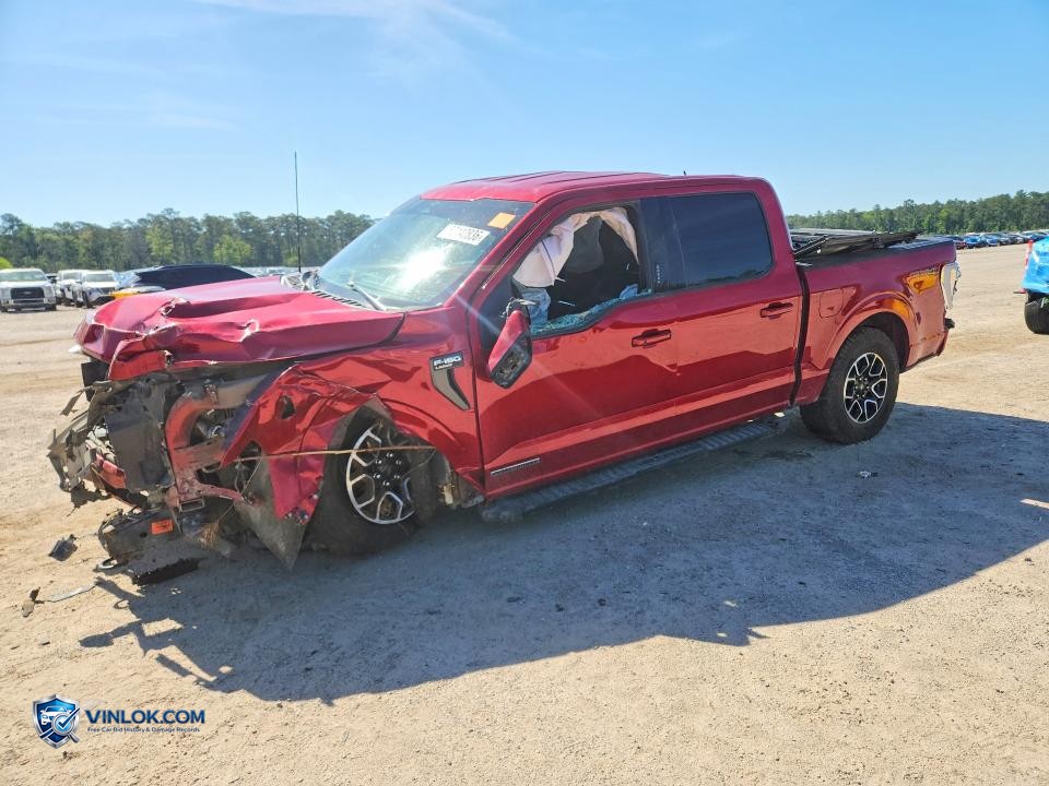 2023 FORD F150 SUPERCREW – Lot 52142836 auction photo