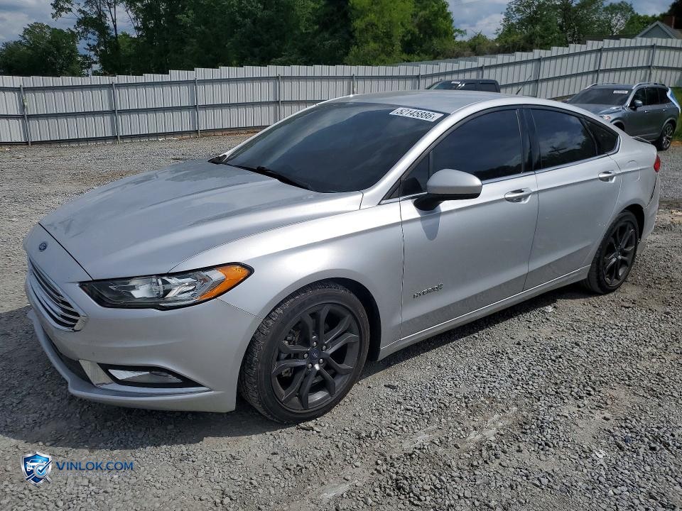 2018 FORD FUSION SE HYBRID – Lot 52145886 auction photo
