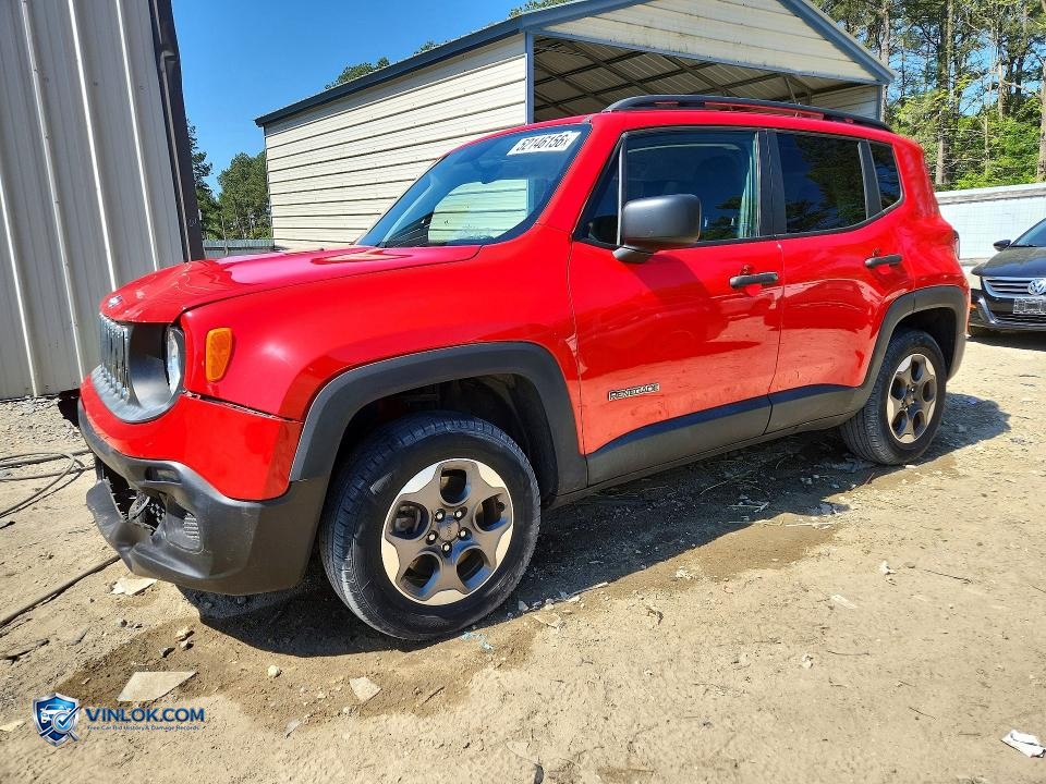2018 JEEP RENEGADE SPORT – Lot 52146156 auction photo