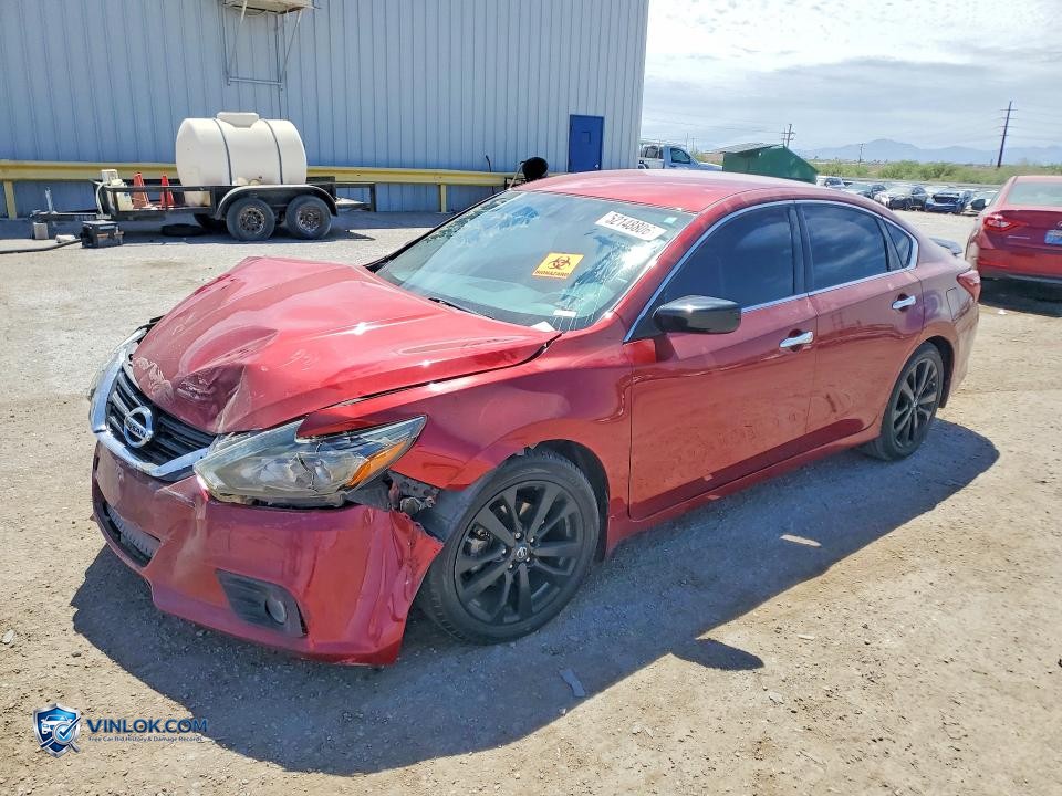 2017 NISSAN ALTIMA 2.5 SR – Lot 52148806 auction photo