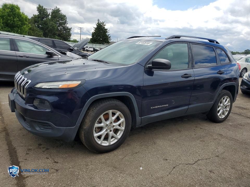 2016 JEEP CHEROKEE SPORT – Lot 52152616 auction photo