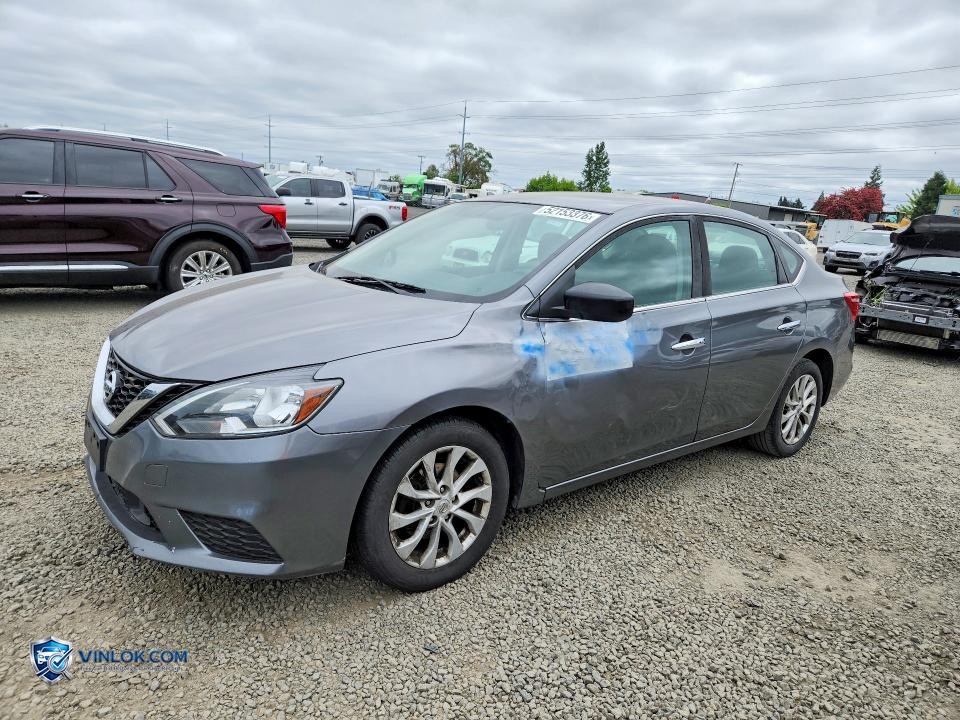 2019 NISSAN SENTRA SV – Lot 52153376 auction photo