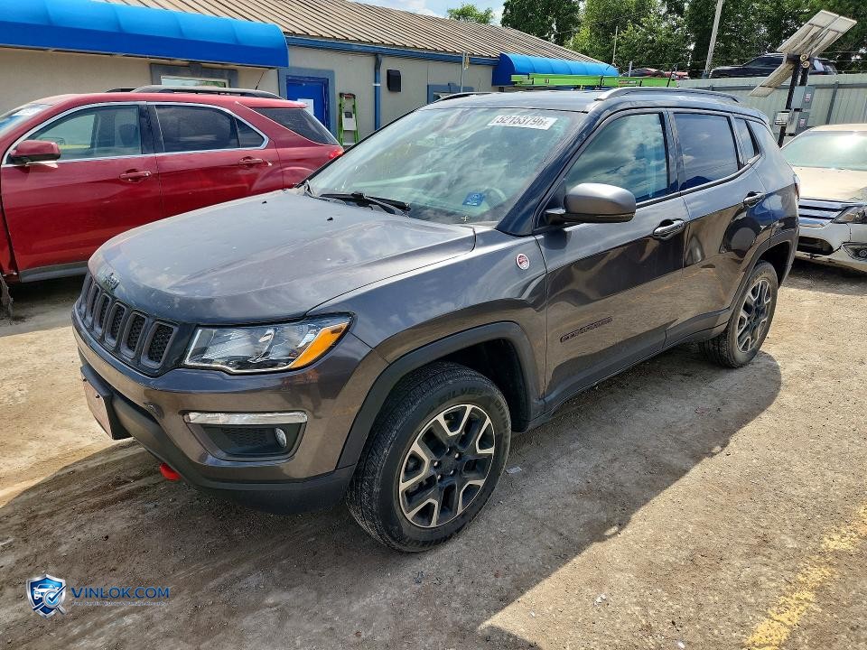 2019 JEEP COMPASS TRAILHAWK – Lot 52153796 auction photo