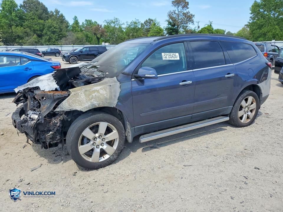 2013 CHEVROLET TRAVERSE LT – Lot 52155426 auction photo