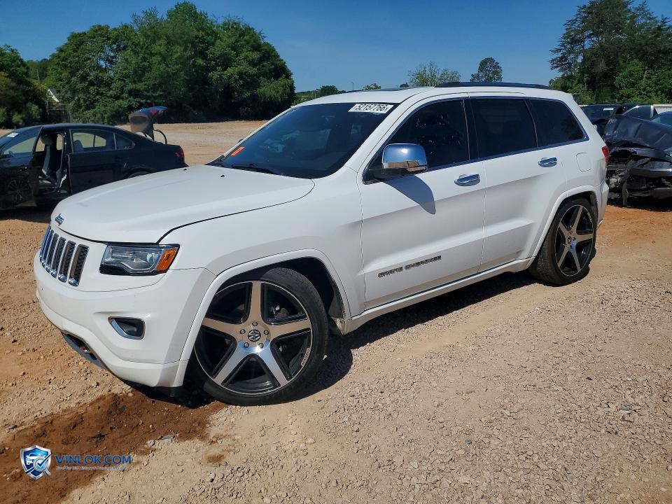 2014 JEEP GRAND CHEROKEE OVERLAND – Lot 52157766 auction photo