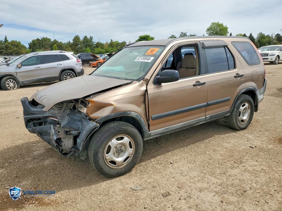 2002 HONDA CR-V LX – Lot 52159946 auction photo