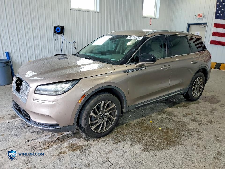 2020 LINCOLN CORSAIR – Lot 52159976 auction photo