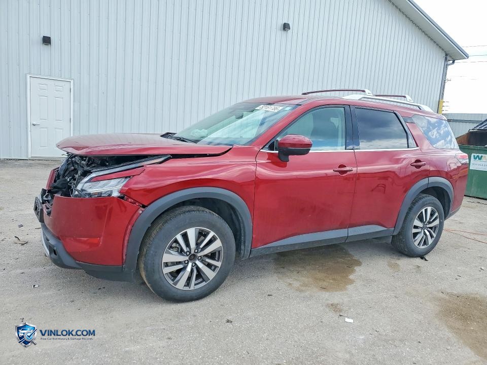 2023 NISSAN PATHFINDER SL – Lot 52161786 auction photo
