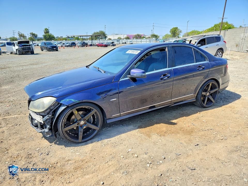2012 MERCEDES-BENZ C 250 – Lot 52166076 auction photo