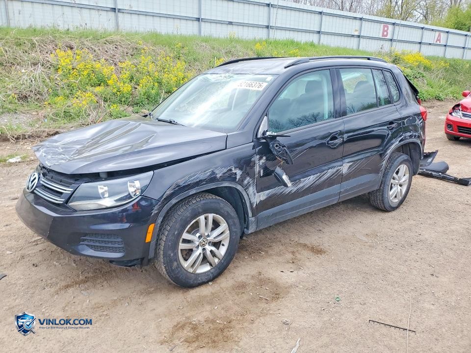 2017 VOLKSWAGEN TIGUAN S – Lot 52166376 auction photo
