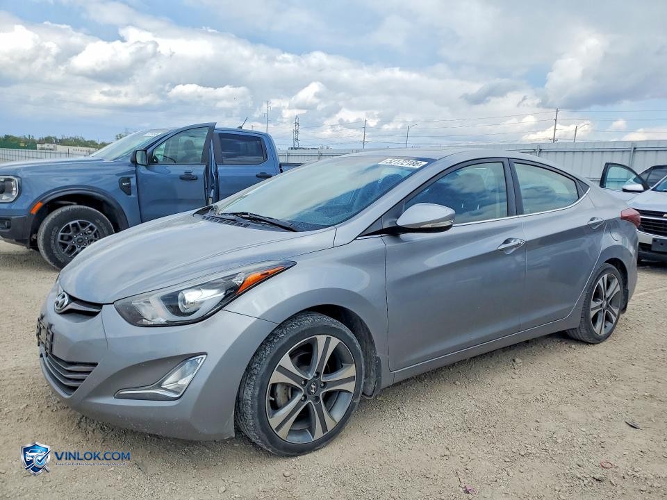 2016 HYUNDAI ELANTRA SPORT – Lot 52172186 auction photo
