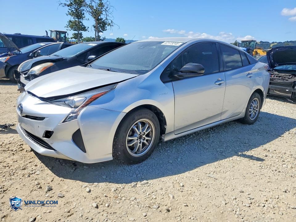 2016 TOYT PRIUS HYBR – Lot 52173246 auction photo