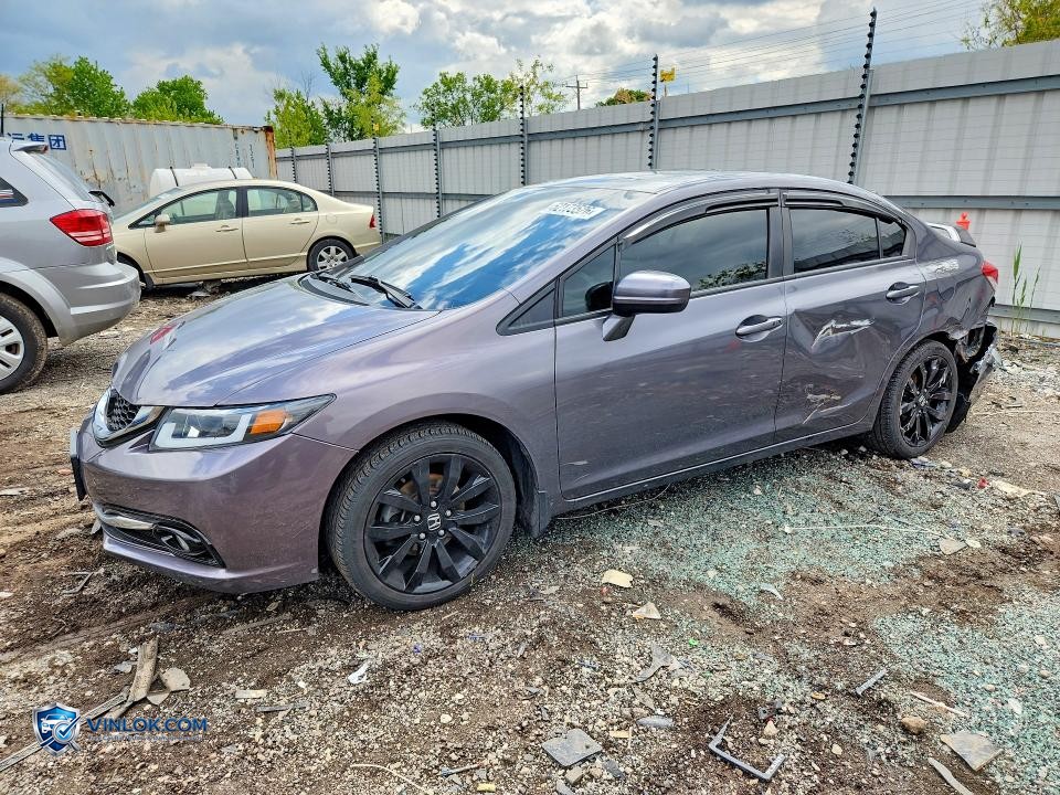 2014 HONDA CIVIC EXL – Lot 52173526 auction photo