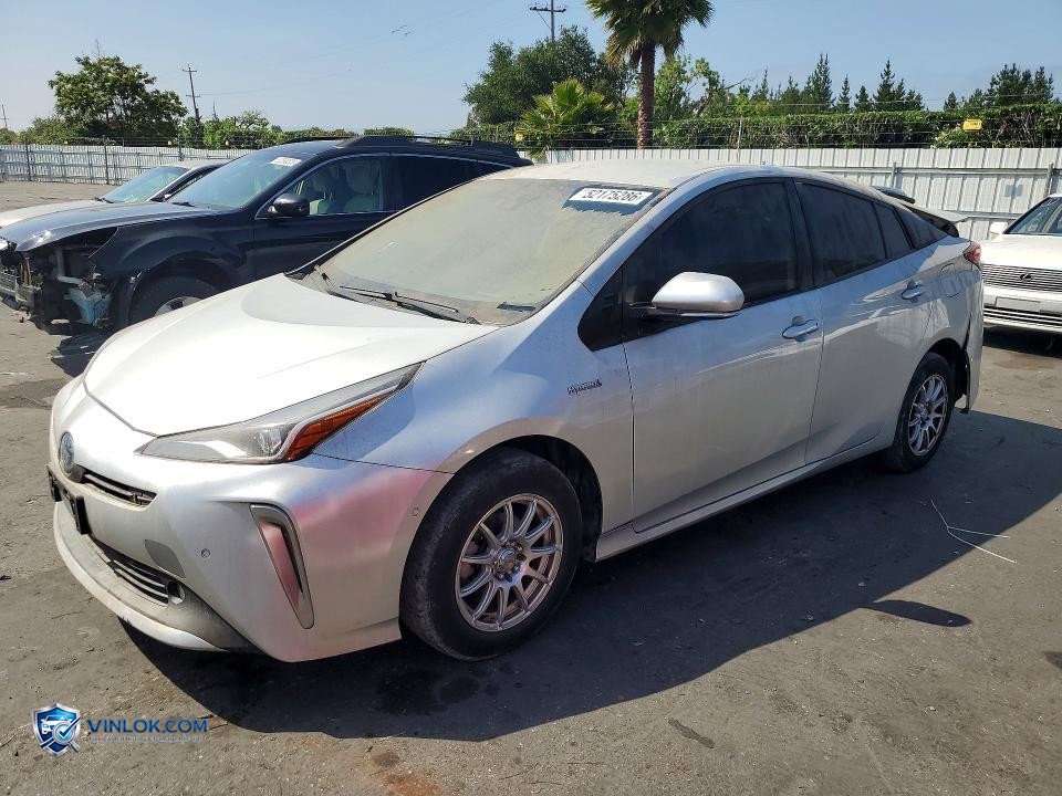 2020 TOYOTA PRIUS XLE AWD-E – Lot 52175286 auction photo
