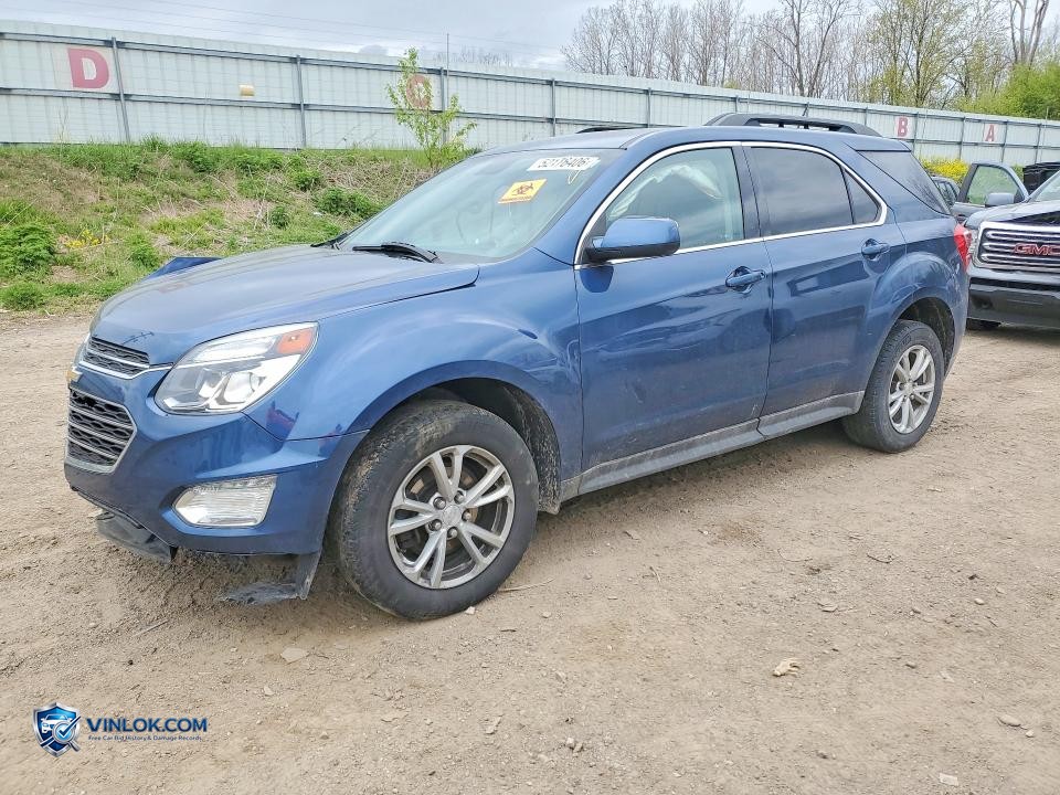 2016 CHEVROLET EQUINOX LT – Lot 52176406 auction photo