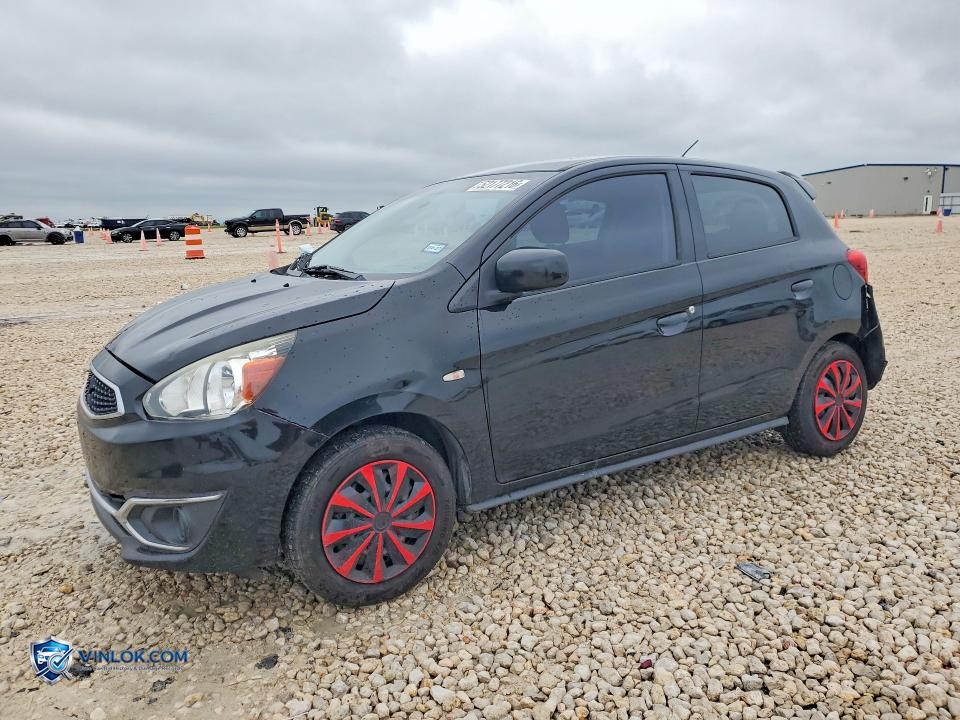 2018 MITSUBISHI MIRAGE ES – Lot 52177216 auction photo
