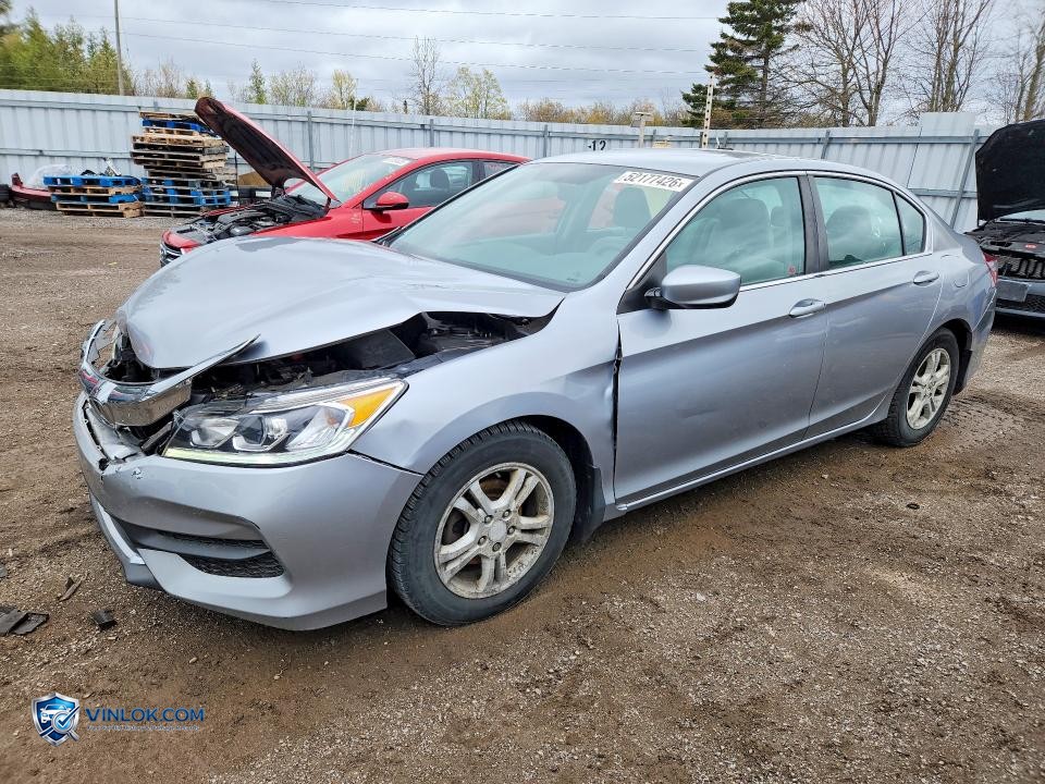 2017 HONDA ACCORD LX – Lot 52177426 auction photo