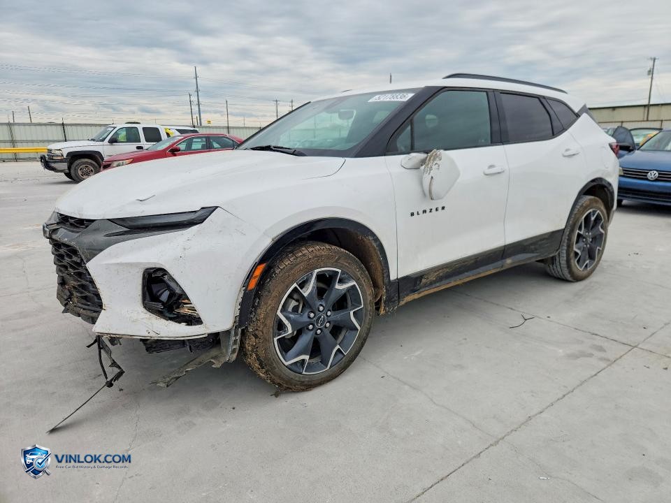 2019 CHEVROLET BLAZER RS – Lot 52178836 auction photo