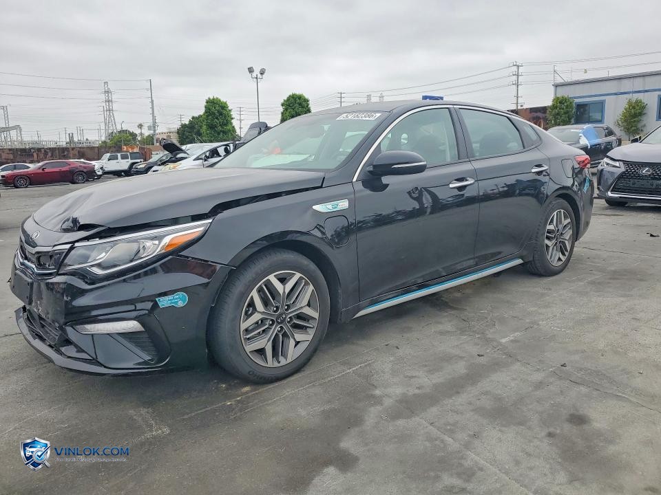 2020 KIA OPTIMA PLUG IN HYBRID EX – Lot 52182386 auction photo