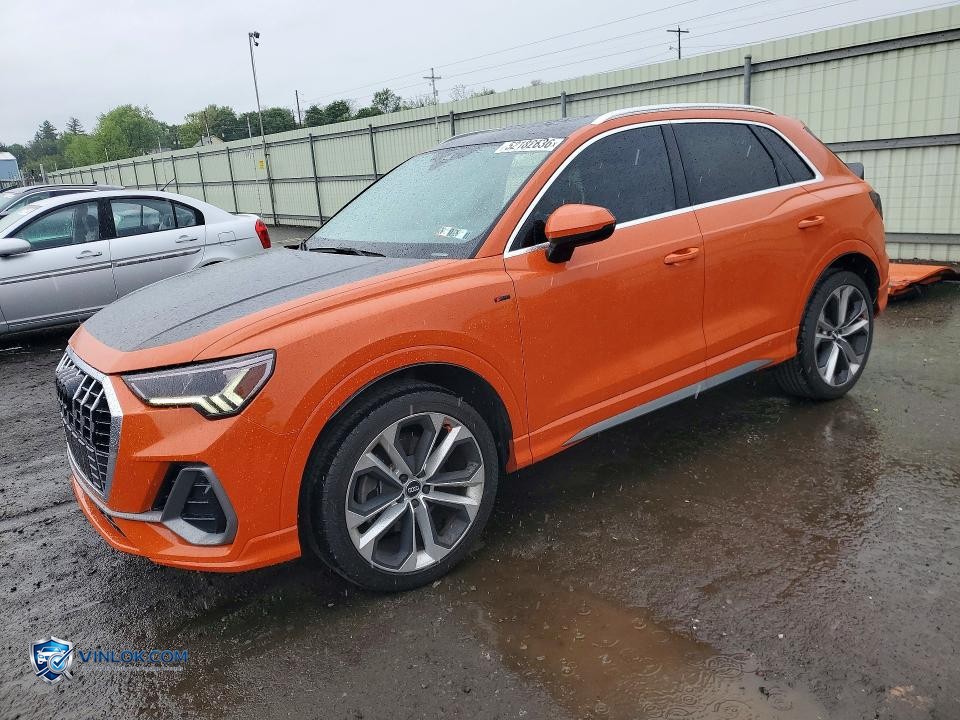 2020 AUDI Q3 PREMIUM PLUS S-LINE – Lot 52182836 auction photo