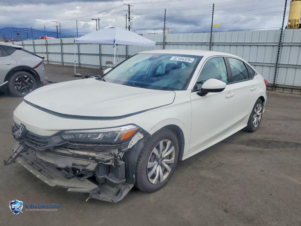 2024 HONDA CIVIC LX – Lot 52184326 auction photo