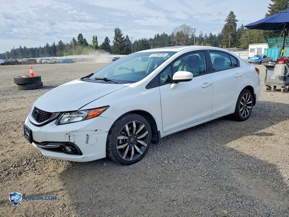 2014 HONDA CIVIC EXL – Lot 52186356 auction photo